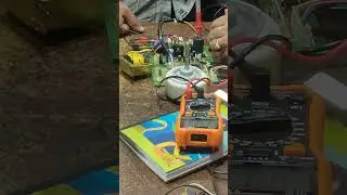 Ac motor checking with live testing #dc motor,#electronics #pubgmobile