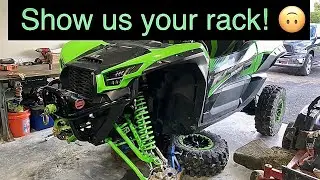 Kawasaki KRX & KRX4 1000 Steering Rack Removal/Installation
