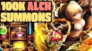 100K ALCH SUMMONS FOR HAZUKI GRAND SUMMONERS