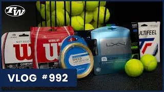 7 Best Tennis Strings for Flexible Racquets | Comfort, Control & Feel -- VLOG 992