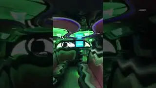 Inside our Stretch Hummer Limo for Hire