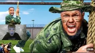 Beta squad surviving Military training (ME REACTING)