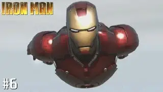 Iron Man - Xbox 360 Playthrough Gameplay - Mission 6: Flying Fortress