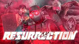 INSANE ZOMBIES THEMED MONTAGE: RESSURECTION - Apex Legends Mobile Gameplay