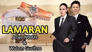 LAMARAN..!! Akhirnya Ariel NOAH & Wulan Guritno Resmi Bertunangan.... 