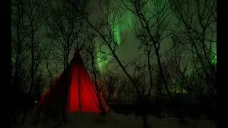 Aurora Borealis in Abisko National Park from December 12th   15th
