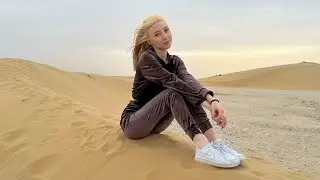 Singing Sand Dunes of QATAR - Roadtrip vlog w/ boyfriend