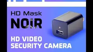 NOIR: Discreet Security Camera and USB Charger