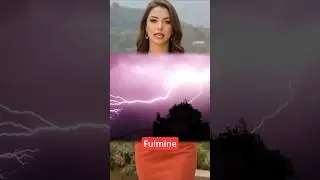 Italian Vocabulary 🇮🇹 Wild Weather & Natural Disasters