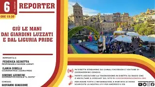 #GMG REPORTER - Gi&ugrave; le mani dai giardini Luzzati e dal Liguria Pride