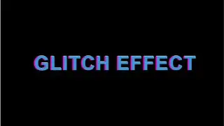 CSS Animated Glitch Effect Using Just HTML And CSS