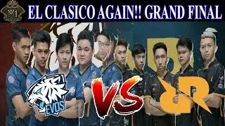 LIVE GRAND FINAL EVOS VS RRQ | MOBILE LEGENDS CHAMPIONS M1 2019