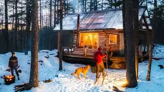 Trekking With My Dog to Secluded Rustic Off Grid Cabin