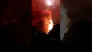 Fireworks St. Mary's Forane Church Chalakudy Festival 2023