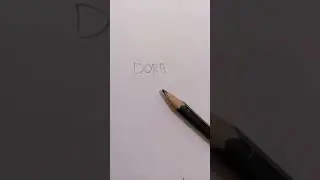 Easy Dora drawing 😄/ #ytshorts #shortsfeed #shorts