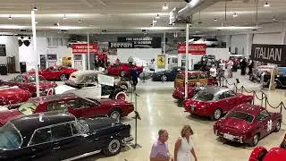 DFW Car & Toy Museum Drone Shots INTERIOR GALLERY 2  ITALIAN | Dallas Event Venue Aerial Footage