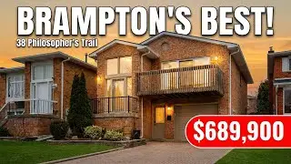 Brampton's BEST 38 Philosophers Trail Raised Bungalow LISTED For $689,900
