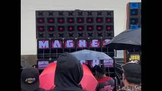 Magnet tech disco mobile sound check 