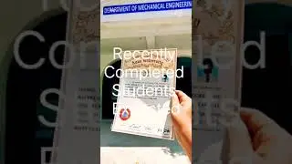 BE Completed student | Reaction that Moment #Student #University #Certificate #Reality
