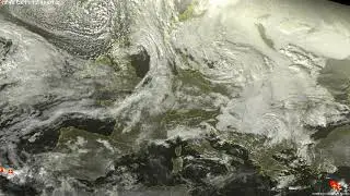 Sat24 lightning video impression for Friday, November 13, 2020