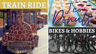 TRAIN RIDE RIYADH ZOO + J.CO DONUTS + BIKES & HOBBIES |🇵🇭 Koi Hani Vlog