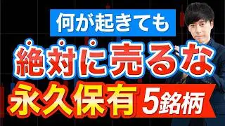 【売ったら負け】暴落買い＋永久保有するべき５銘柄