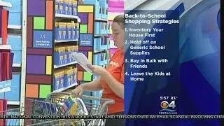 Tips To Save Money On Back To School Supplies