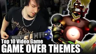 Top 10 Game Over Themes - Guitar Medley (FamilyJules7x)
