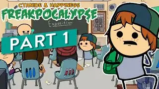 Cyanide & Happiness: Freakpocalypse - Part 1: Hall Pass to Hell Walkthrough Part 1