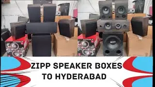 5.1 ZIPP SPEAKER BOXES JBL SUBWOOFER TO HYDERABAD #hometheatersystem #speaker 