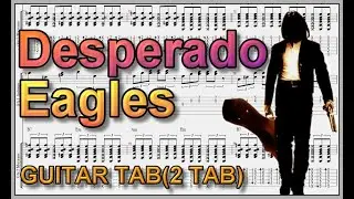 Desperado by Eagles Guitar Tab