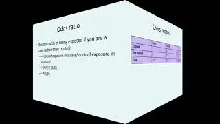 3  Stats Videos Evaluating Analytical Studies