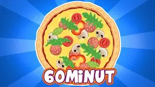 MIX - PIZZA PARTY - 60 MINUT PIOSENEK DLA DZIECI - ŚPIEWAJĄCE BRZDĄCE 😍😍😍
