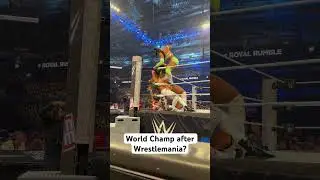 Bianca Belair - will she become champion at Wrestlemania and continue her streak? #wrestlemania #wwe
