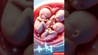 Inside a Womb With Triplet Babies