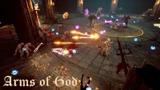 ARMS of GOD 'Warden' Demo Gameplay | Dark Roguelite Hack And Slash Game
