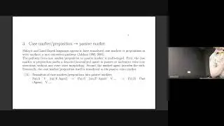 [SEALS 33] Alexander D. SMITH & Michael Yoshitaka ERLEWINE &ldquo;Passive voice emergence in Borneo&rdquo;