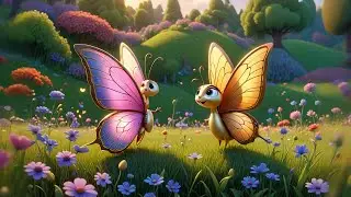 Six Glowing Butterflies Spin and Sway | Magical Kids Song | Nursery Rhymes and Baby Songs
