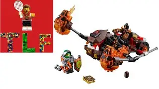 lego nexo knigts 70313 Moltor's Lava Smasher