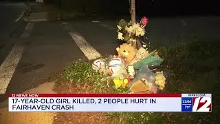 Teen girl killed, 2 people injured in Fairhaven crash