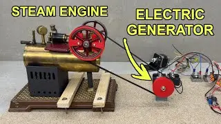 Can a 1917 BING Steam Engine Generate Electricity?