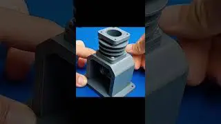 Homemade mini air compressor from pvc #amazing #diy #technology #making #shortsviral
