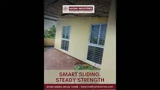 UPVC Sliding Window with Bottom Fixed panel