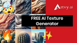 FREE AI Texture Generator - Deepart - Midjourney - Flux