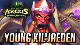 WoW Legion 🌟 Young Velen and Kil'Jaeden Cutscene