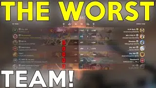 ХУДШАЯ КОМАНДА В ИСТОРИИ! WOTB