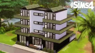 Tomarang Luxury Apartments With Full Amenities | The Sims 4 Speed Build (No CC)