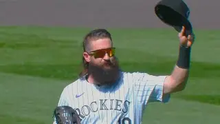 Rockies Celebrate Charlie Blackmon's Final Game!