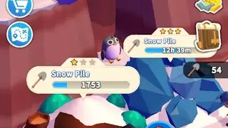 Stranded Island - 😊 penguin getting excited, jumping, about to free him shortly