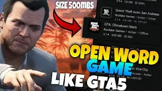 OPEN WORD GAMES LIKE GTA5 IN MOBILE || OPEN WORD GAME 🎮 || MOBILE HIGH GAMES ...